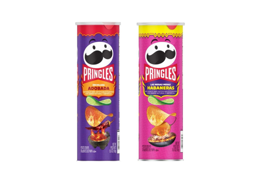 New flavors of Pringles