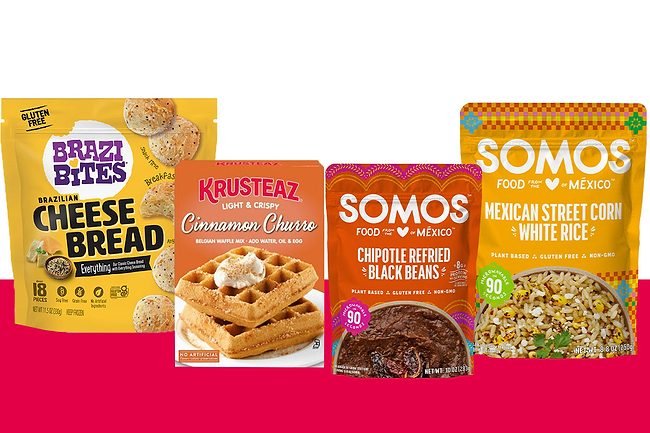 New products from Brazi Bites, The Krusteaz Company and SOMOS