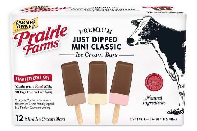 Prairie Farms just dipped bars