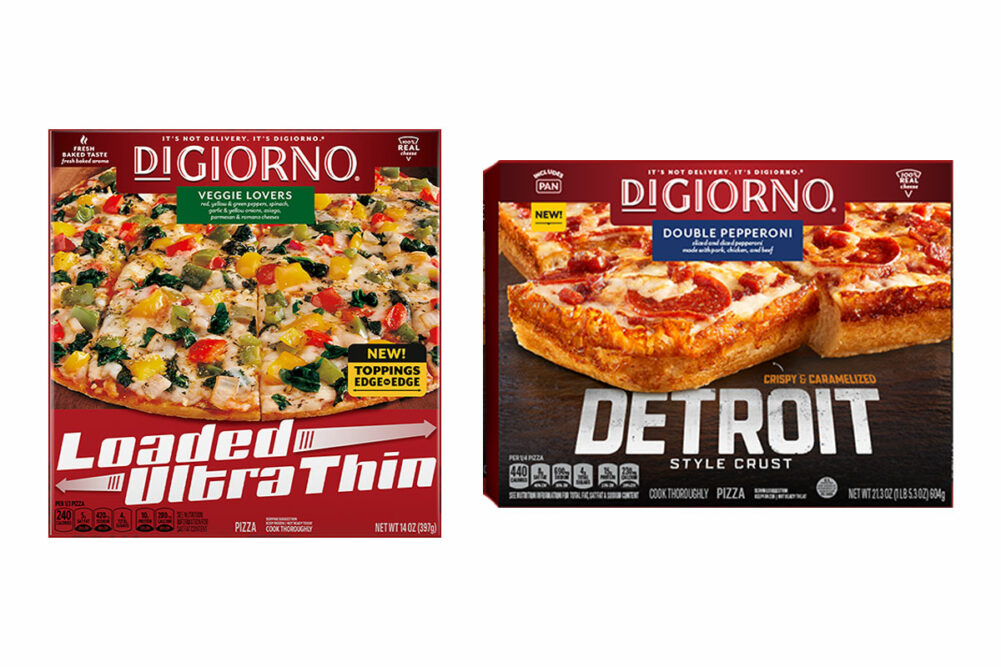 DiGiorno frozen pizzas