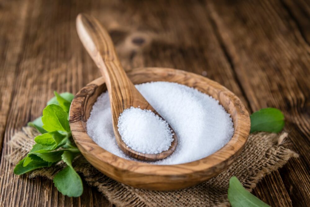 Stevia in a bowl