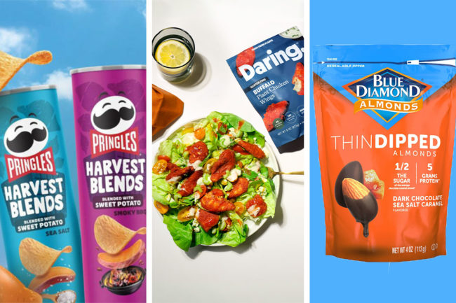 New products from Kellogg Co., Daring Foods and Blue Diamond Almonds