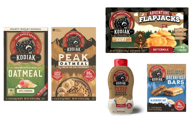New products from Kodiak Cakes