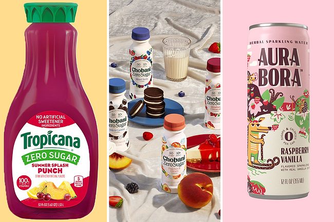 New products from Tropicana, Chobani and Aura Bora