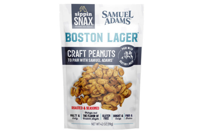 Sippin' Snax Boston lager-style peanuts