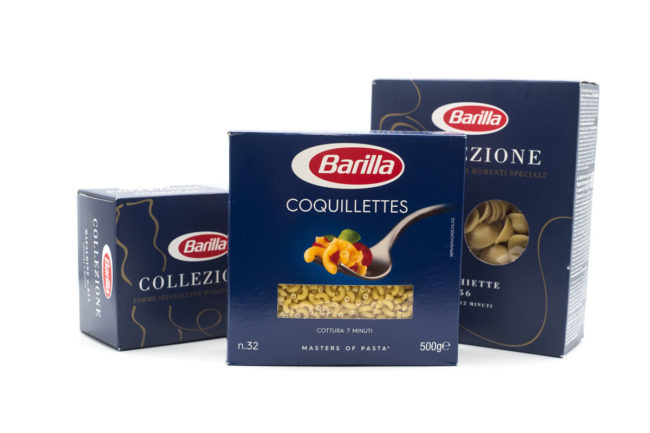 Barilla boxed pasta