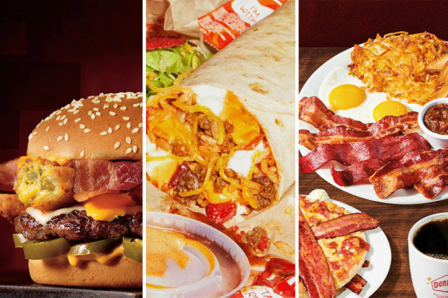New menu items from Carl's Jr., Taco Bell Corp. and Denny’s