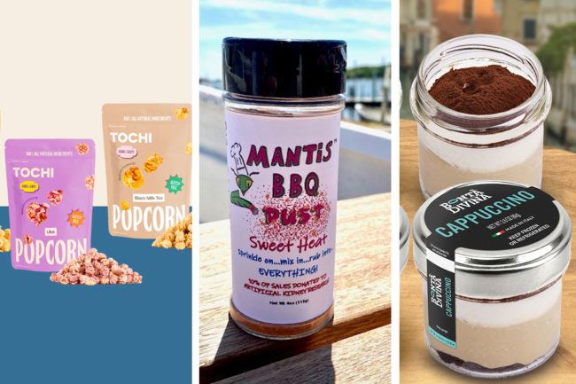 New products from Taste It Presents, Tochi Snacks and Mantis BBQ