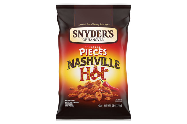 Snyder's Nashville hot pretzels
