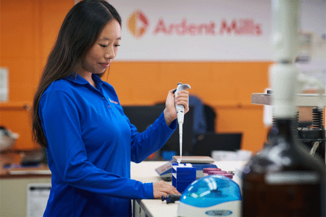 Quality assurance worker from Ardent Mills