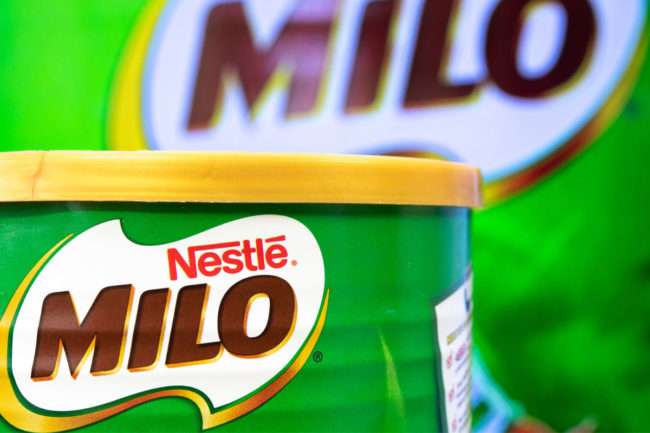 Nestle Milo products