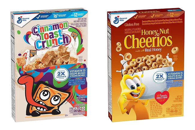 General Mills cereals