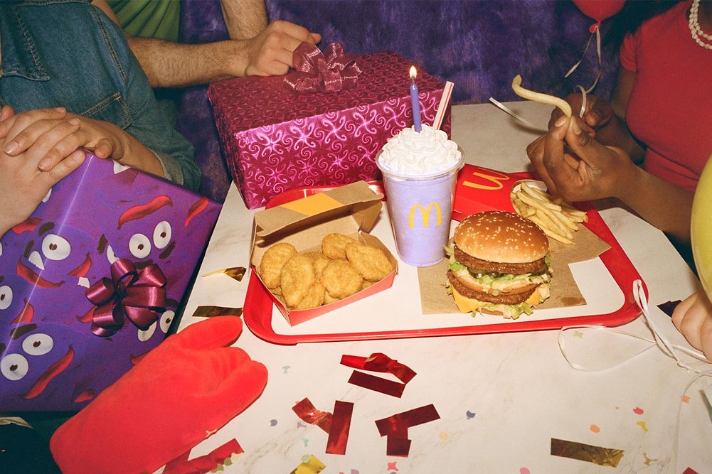 Grimace birthday shake