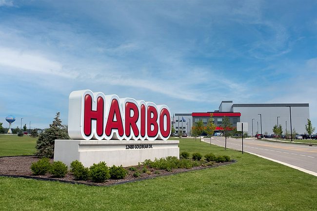 Haribo sign