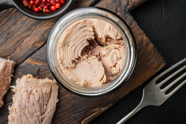 Canned tuna