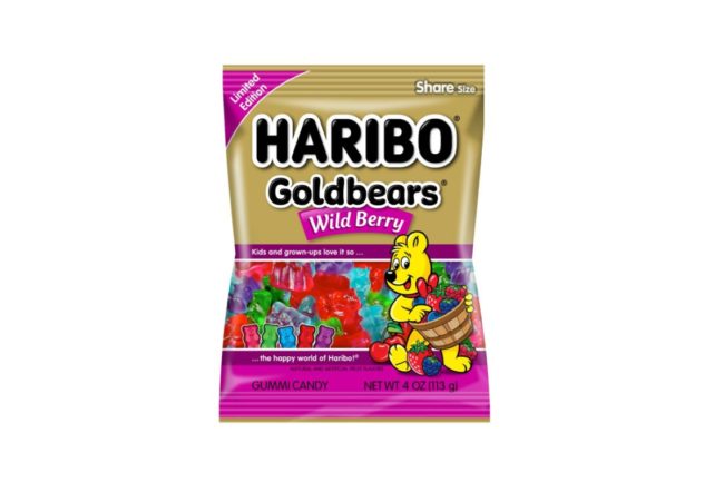 Haribo Wild Berry gummies