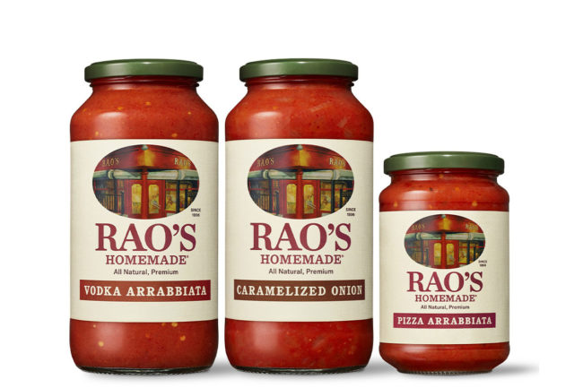 New sauce options from Rao's