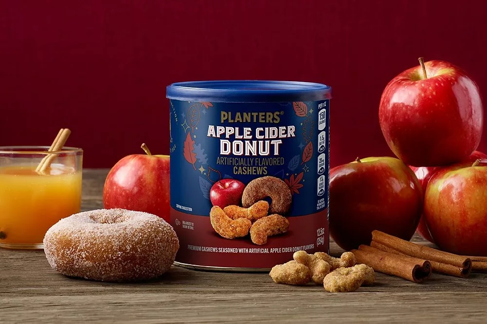 Planters apple cider donut cashews