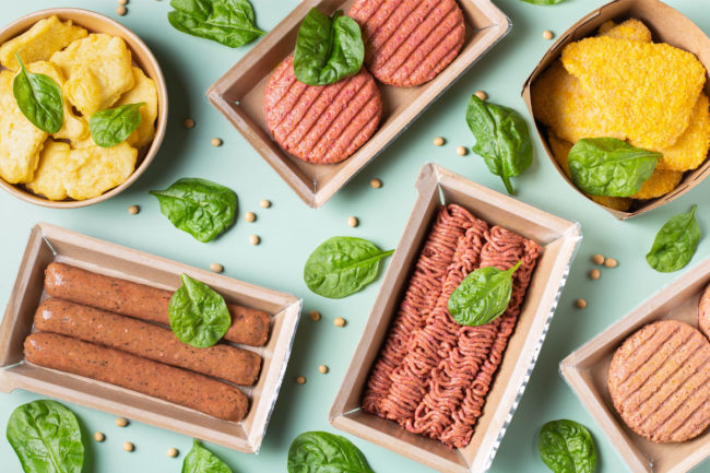 Plant-based meat options