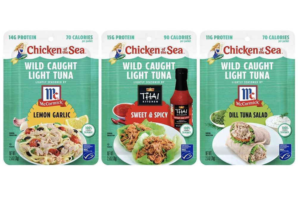 Chicken of the Sea packets