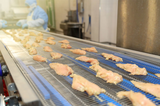 Poultry production line