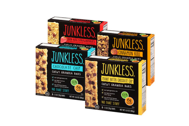 Junkless Foods bars