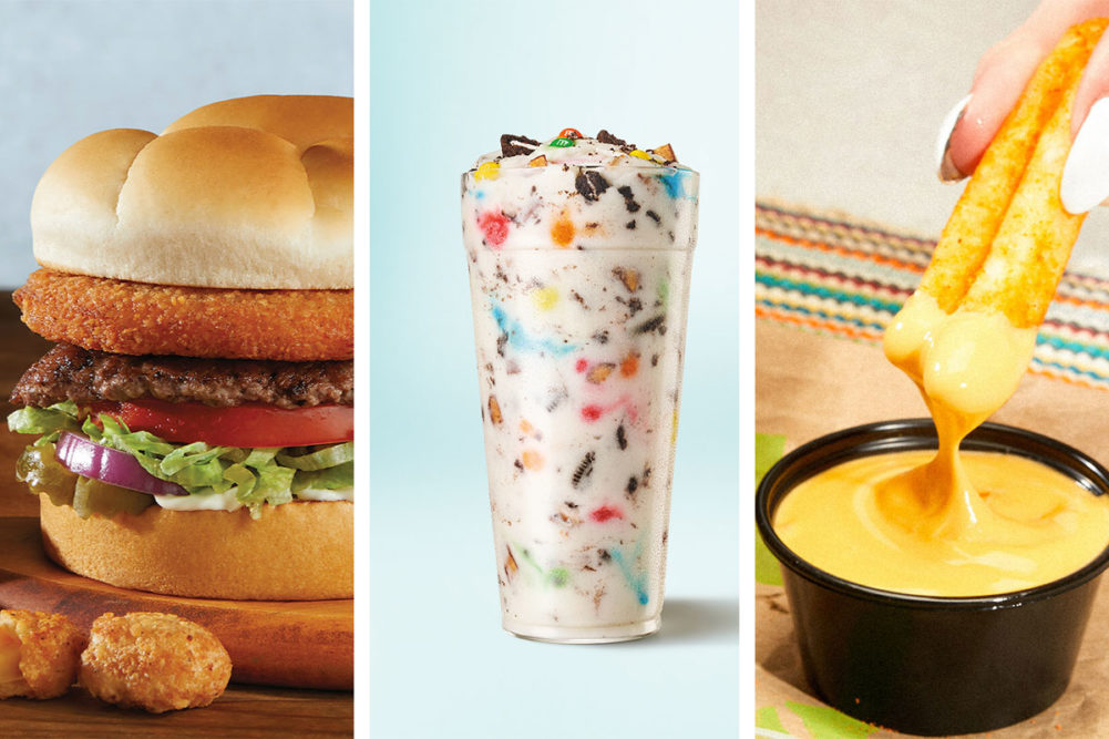 New menu items from Culver's Sonic and Taco Bell