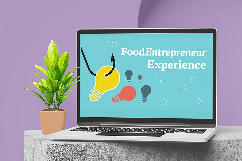 Food Entrepreneur Experience webinar on laptop