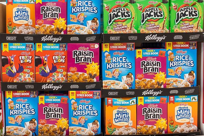 Kellogg cereals