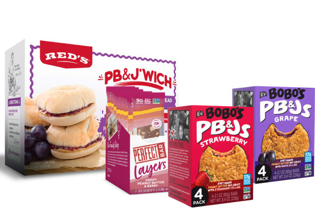 New products from Red’s All Natural, Perfect Snacks and Bobo's