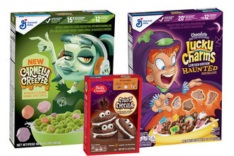 Halloween products from General Mills