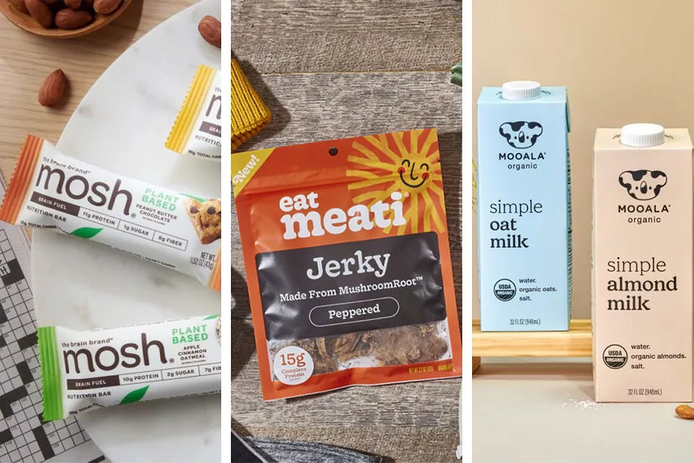 New products from MOSH, Meati and Mooala