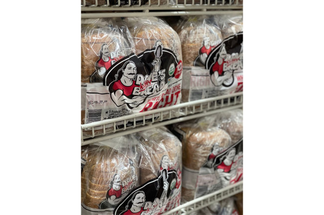Dave's Killer Bread on shelves