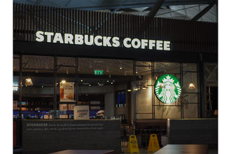 Starbucks Coffee storefront 