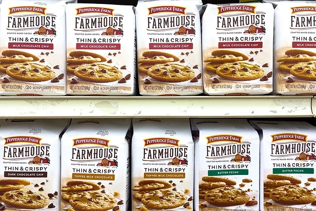 Pepperidge Farmhouse cookies