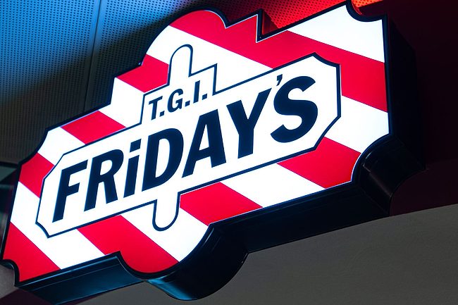 TGI Fridays sign