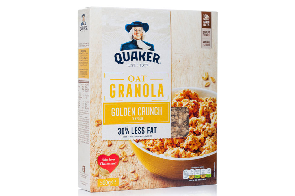 Quaker recall involves granola bars, cereal