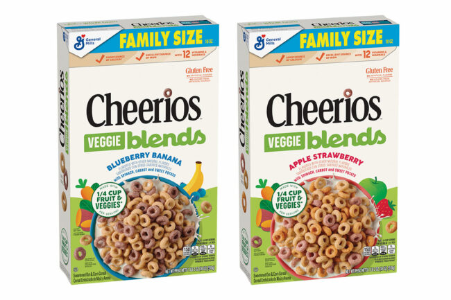 Veggie Cheerios cereal