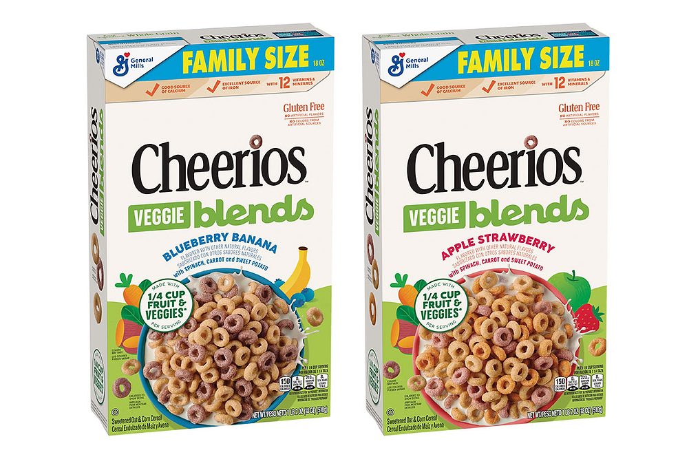 Veggie Cheerios cereal