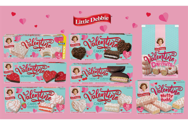 Little Debbie Valentine's Day line