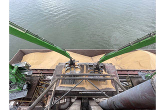 ADM loading soybeans