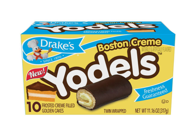Drake's Boston creme yodels