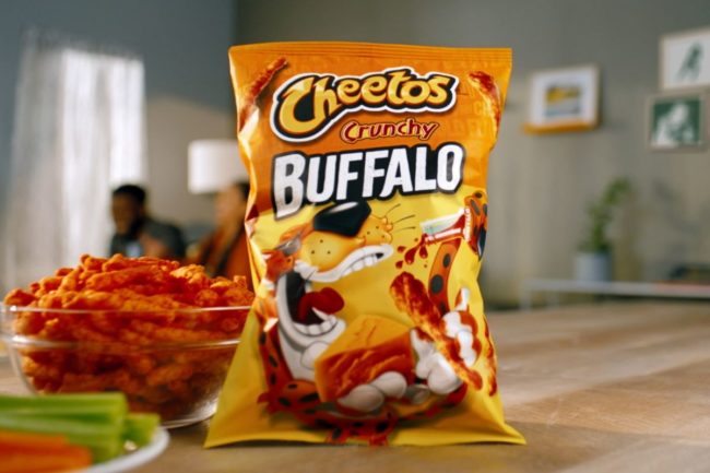 Cheetos crunchy Buffalo flavor