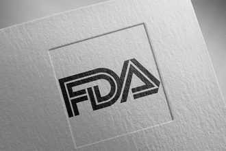 FDA logo on a paper