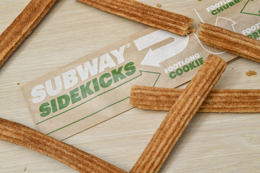 Subway's footlong churro