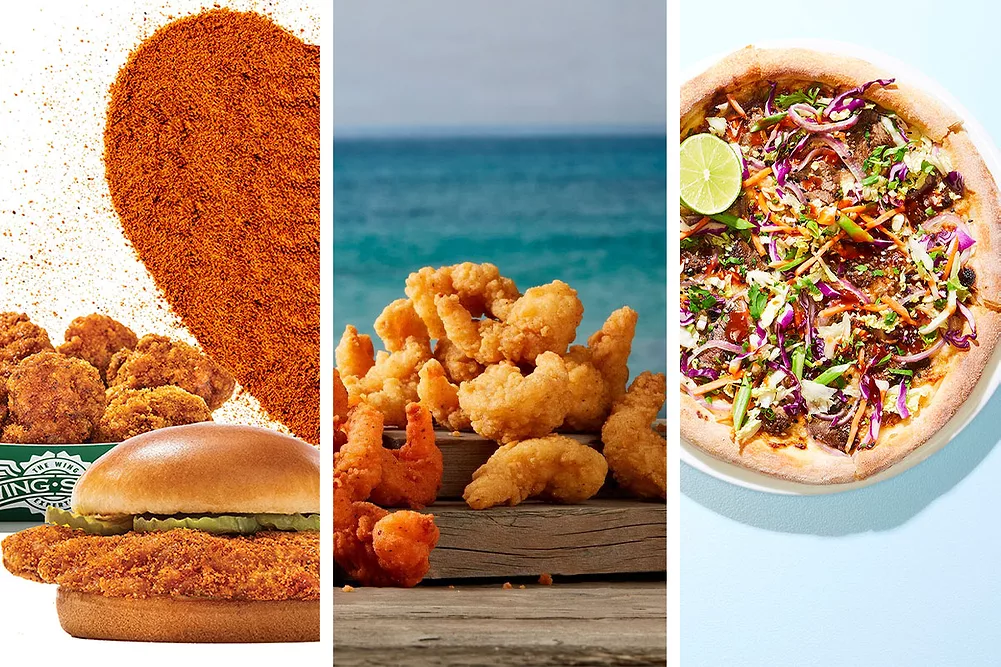 New products from Wingstop Restaurants Inc., White Castle and California Pizza Kitchen