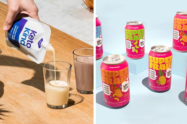 Superfrau and Keto Kind products