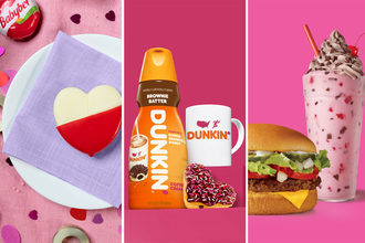 New Valentine's Day products from Babybel, Dunkin' and Sonic