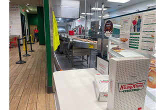 Krispy Kreme production line