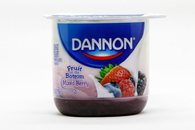Danone's Dannon yogurt